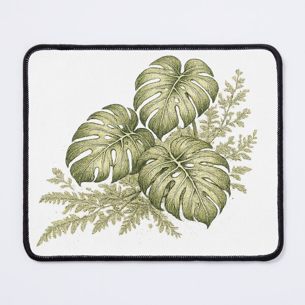 Item preview, Quiet botanical garden, vintage hand-drawn flora plate designed and sold by SilkBrushDreams.