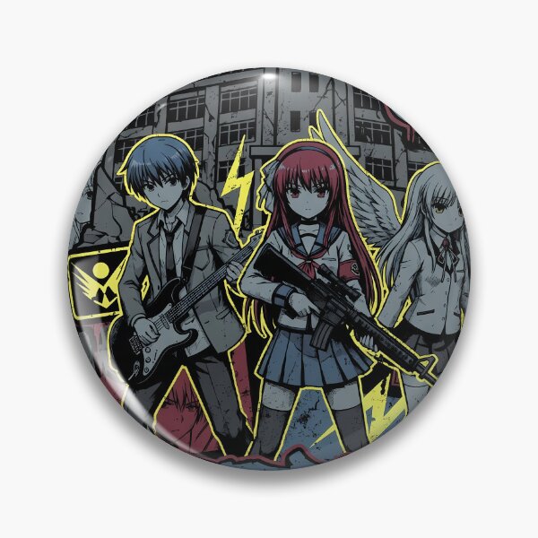 Item preview, Angel Beats Anime Manga Graphic Tee designed and sold by Senpaiwaves.