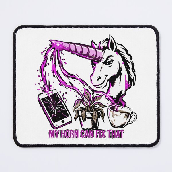 Item preview, My Horn Can Fix That Funny Unicorn designed and sold by XYZ LAB by Jesuperman.