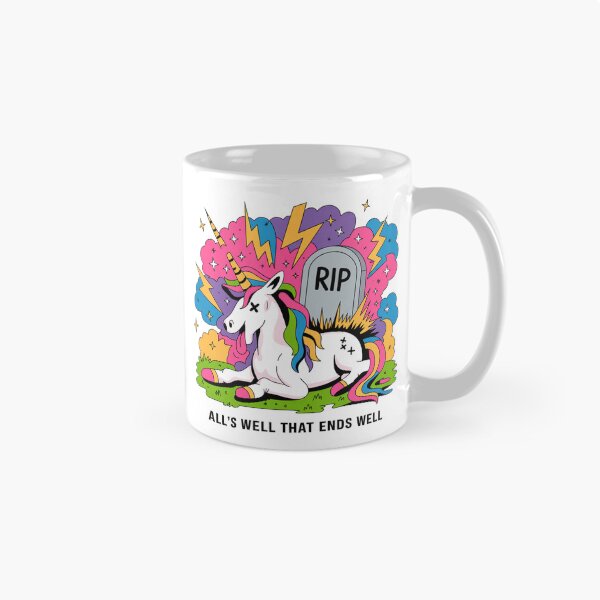 Item preview, All's Well That Ends Well Dead Unicorn Art designed and sold by LukaRealm.