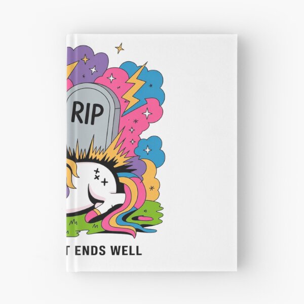 Item preview, All's Well That Ends Well Dead Unicorn Art designed and sold by LukaRealm.