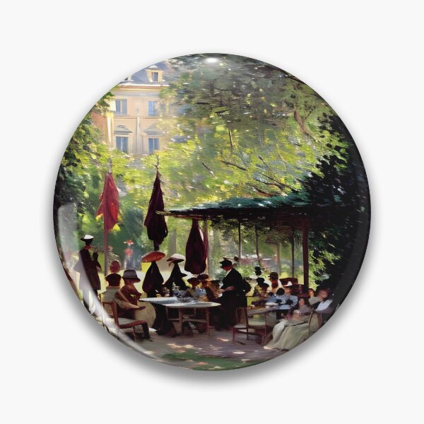 Item preview, Park Monceau: Impression of Parisian Elegance, Blossoming Gardens (2) designed and sold by artdesignsnow.