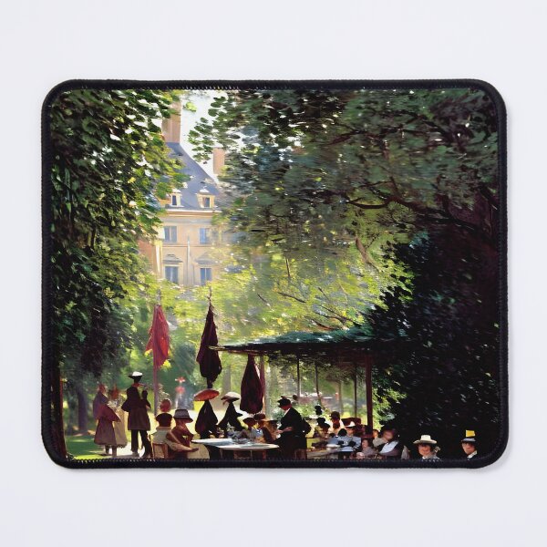 Item preview, Park Monceau: Impression of Parisian Elegance, Blossoming Gardens (2) designed and sold by artdesignsnow.
