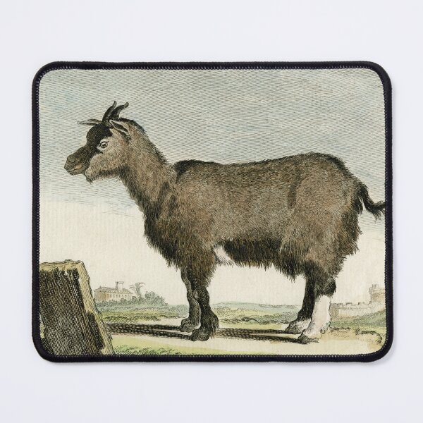 Item preview, Judah goat, drawn 1780 for Comte de Buffon designed and sold by TerryKerrImages.