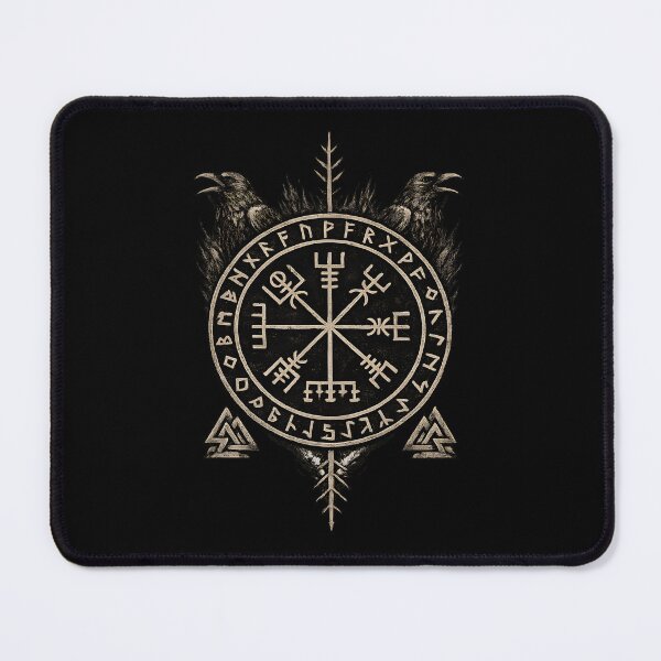 Item preview, Dark Viking Rune Ravens designed and sold by KICOR.