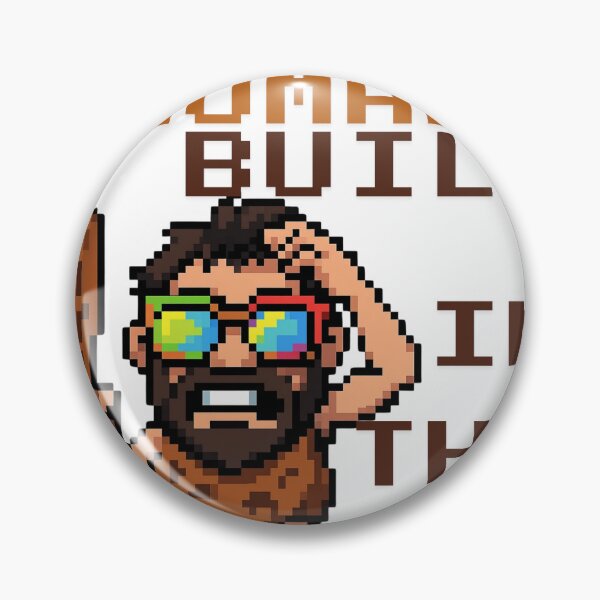 Item preview, Vintage Human Built in the 80s Pixel Art Caveman Tee designed and sold by lazulishop.