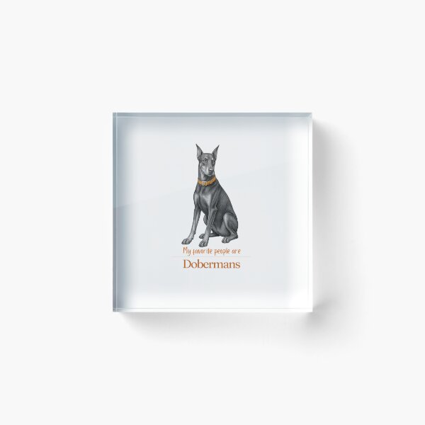 Item preview, My Favorite People Are Dobermans | Doberman Mom Dad Gift | Doberman Christmas Gift | Birthday Gift | Doberman Pinscher Dobie Shirt Mug designed and sold by The Frog.