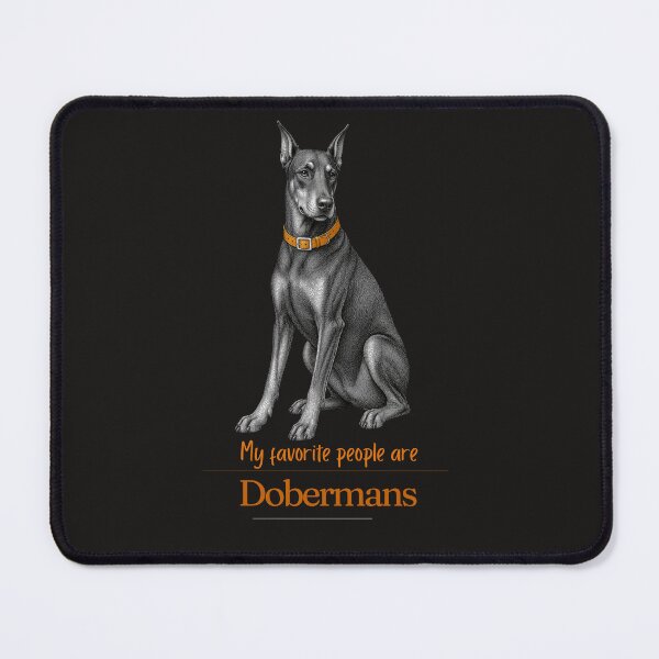 Item preview, My Favorite People Are Dobermans | Doberman Mom Dad Gift | Doberman Christmas Gift | Birthday Gift | Doberman Pinscher Dobie Shirt Mug designed and sold by The Frog.