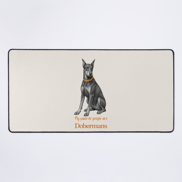 Item preview, My Favorite People Are Dobermans | Doberman Mom Dad Gift | Doberman Christmas Gift | Birthday Gift | Doberman Pinscher Dobie Shirt Mug designed and sold by The Frog.