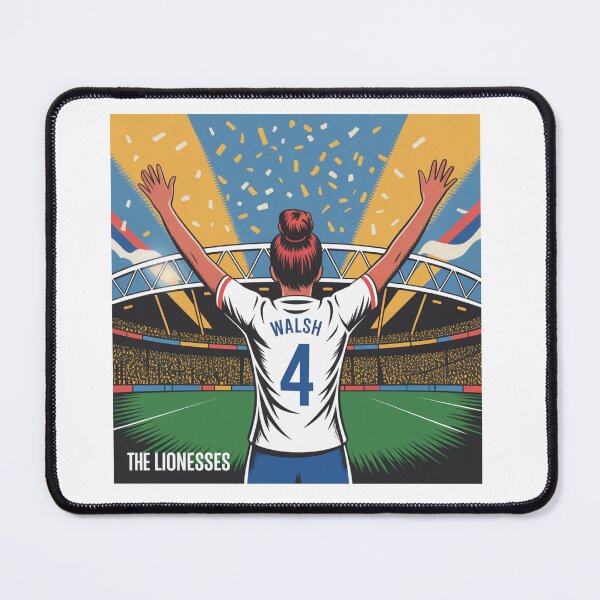 Item preview, Walsh 4 Lionesses England Football Celebration Art designed and sold by LukaRealm.
