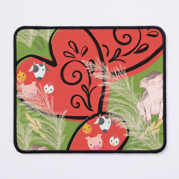 Item preview, Pig and heart farm design designed and sold by Extremeallie.
