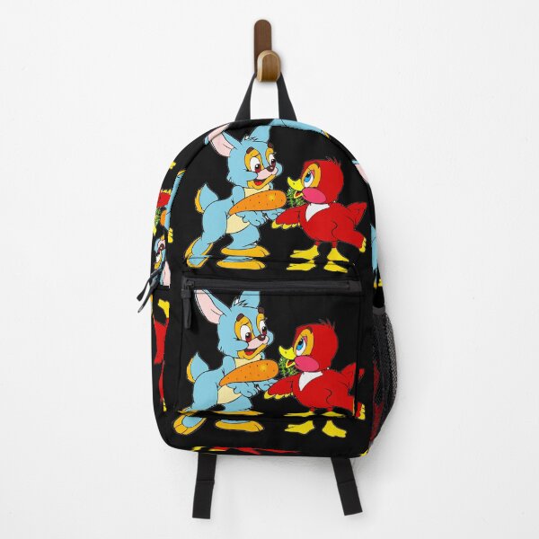 Item preview, Retro Cartoon Animal Friends - Kawaii Bunny & Red Bird  designed and sold by Tokraz-art.