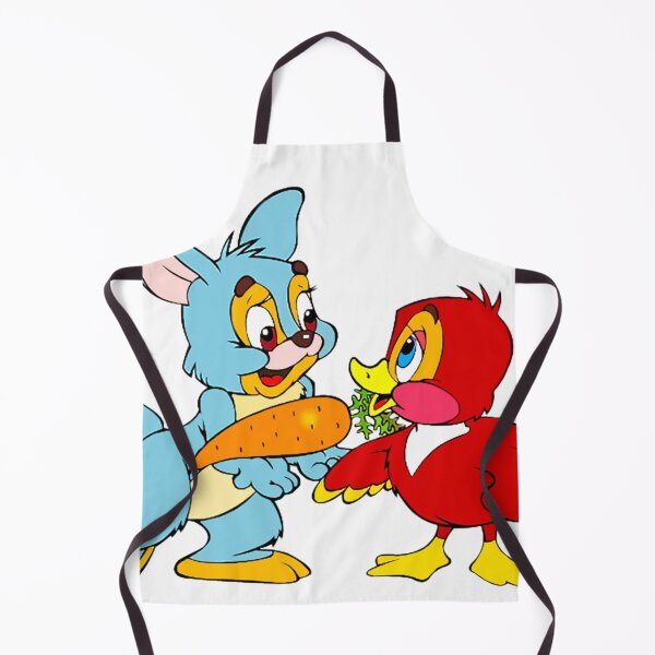 Item preview, Retro Cartoon Animal Friends - Kawaii Bunny & Red Bird  designed and sold by Tokraz-art.