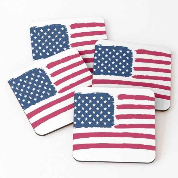 Item preview, USA 250th Anniversary Patriotic Grunge Flag Tee designed and sold by PrintAtelier.