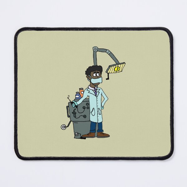 Item preview, Funny Dentist With Drill – Medical Humor Art designed and sold by MyxaART.
