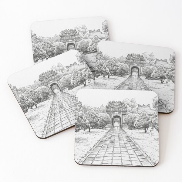 Item preview, The Imperial Avenue of the Temple To Mieu designed and sold by KiwiPurple.
