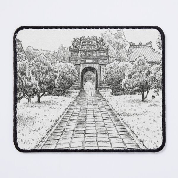 Item preview, The Imperial Avenue of the Temple To Mieu designed and sold by KiwiPurple.