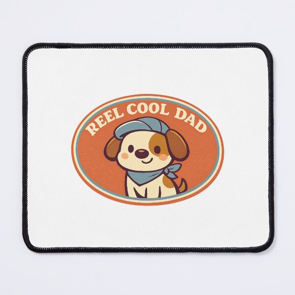 Item preview, Reel Cool Dad Retro Dog designed and sold by LuveraxArt.