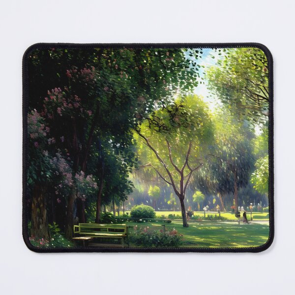 Item preview, Park Monceau: Impression of Parisian Elegance, Blossoming Gardens (3) designed and sold by artdesignsnow.