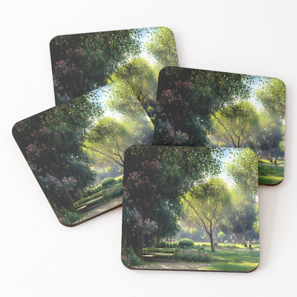 Item preview, Park Monceau: Impression of Parisian Elegance, Blossoming Gardens (3) designed and sold by artdesignsnow.