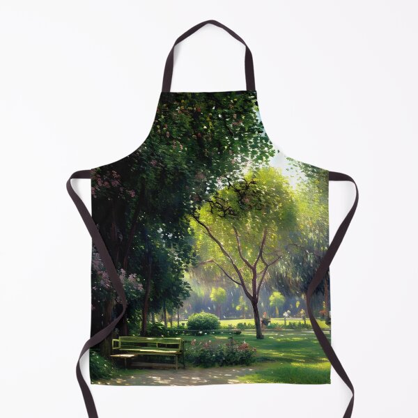Item preview, Park Monceau: Impression of Parisian Elegance, Blossoming Gardens (3) designed and sold by artdesignsnow.