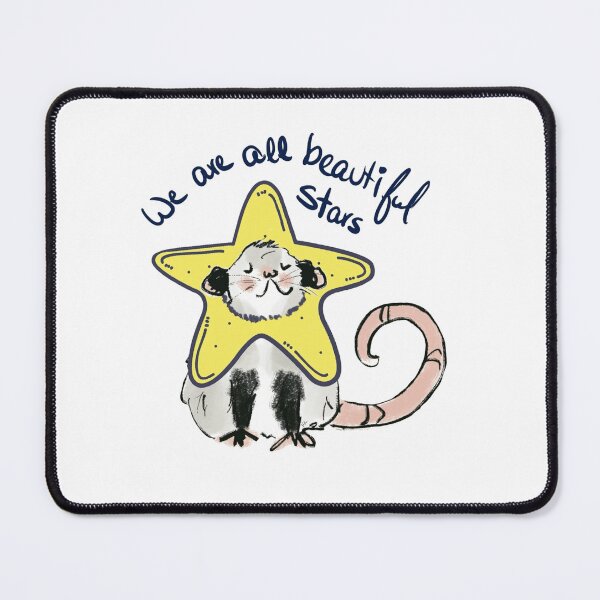 Item preview, We Are All Beautiful Stars Possum Cute Aesthetic designed and sold by JossDesign15.