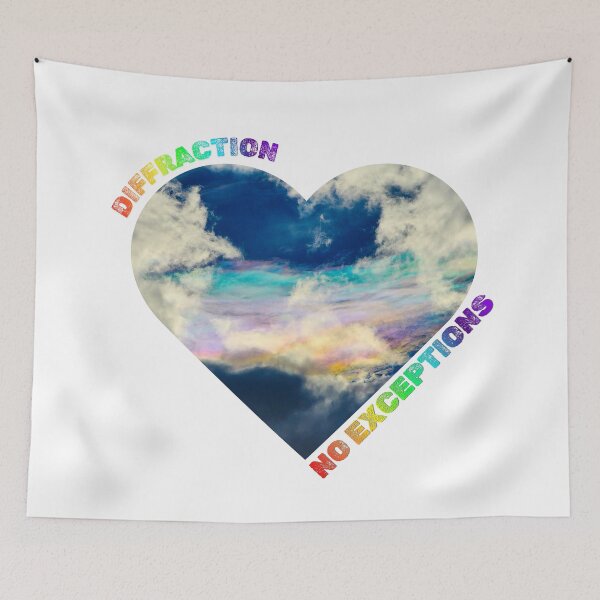 Item preview, Iridescent Pride — Diffraction. No Exceptions. designed and sold by Feral Vibes.