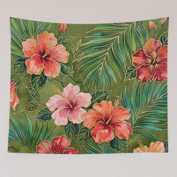 Item preview, Tropical Flowers designed and sold by GraphicsClub.