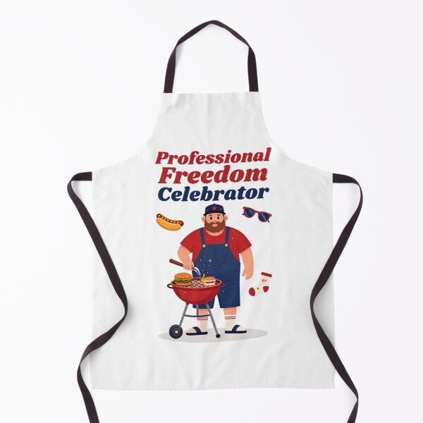 Item preview, Professional Freedom Celebrator Funny BBQ Dad 4th of July designed and sold by Meadowmood.