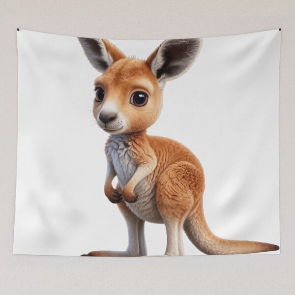 Item preview, Joey-Cute Baby Kangaroo designed and sold by JocartyGifts.