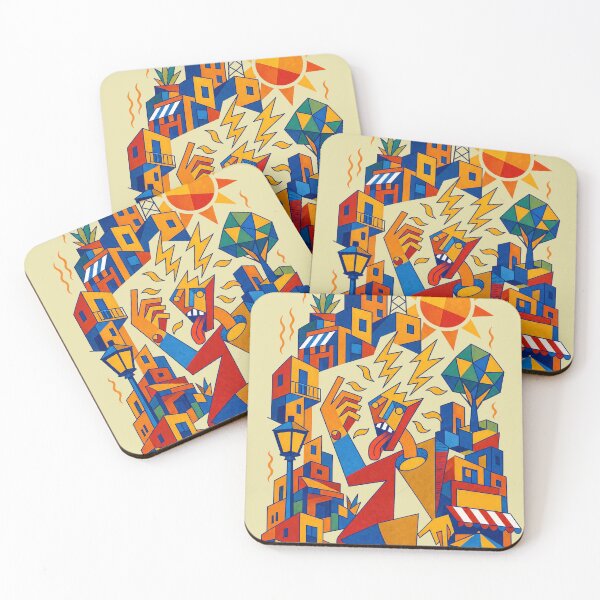 Item preview, hot summer in the city designed and sold by CornershopTee.