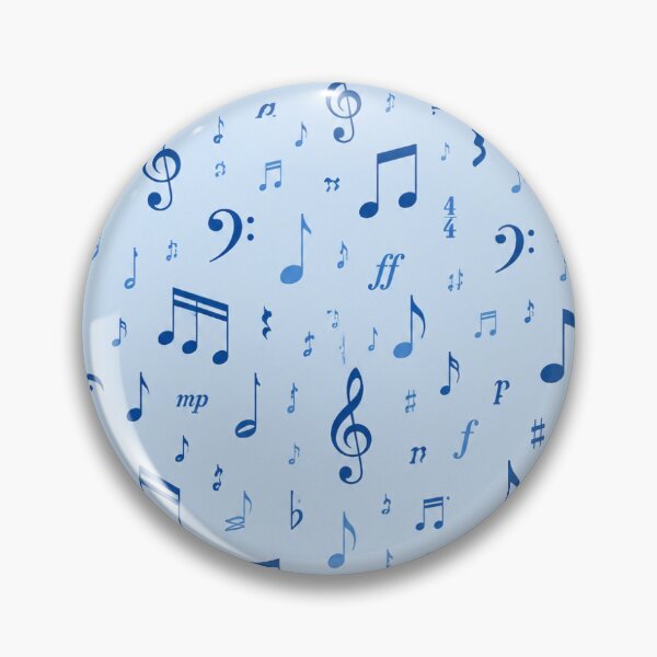 Item preview, Copy of Musical Notes blue Pattern Background | Music Symbols Wallpaper | Seamless Music Design designed and sold by Hookesmode.