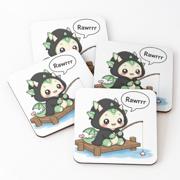 Item preview, Tiny Dragon Fishing designed and sold by Icareis-Studios.