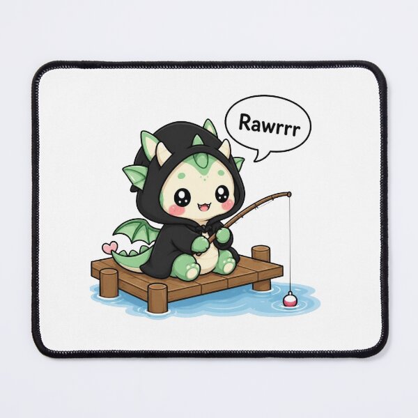 Item preview, Tiny Dragon Fishing designed and sold by Icareis-Studios.