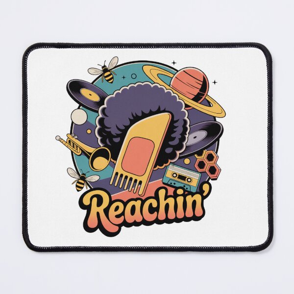 Item preview, Reachin Cosmic Jazz Hip Hop Afro Art designed and sold by LukaRealm.