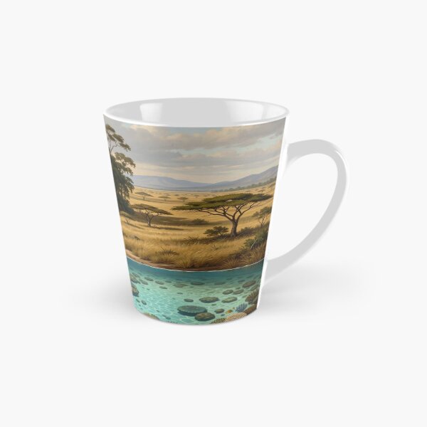 Item preview, Global Biome Fusion of Snow, Forest, Savanna and Ocean in One Harmonious Planet Scene designed and sold by FotoworldEdel.