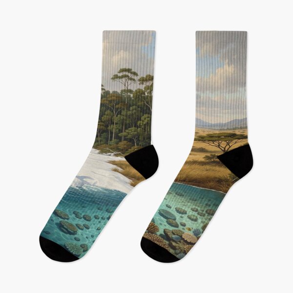 Item preview, Global Biome Fusion of Snow, Forest, Savanna and Ocean in One Harmonious Planet Scene designed and sold by FotoworldEdel.