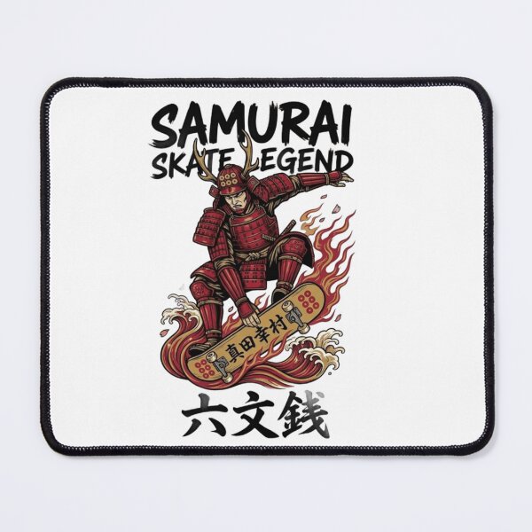 Item preview, Samurai Skate Legend - Sanada Yukimura Shredding the Rokumonsen designed and sold by SAMURAI-KAMON.