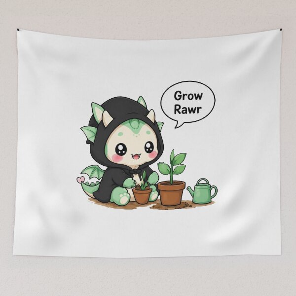 Item preview, Tiny Dragon Gardening designed and sold by Icareis-Studios.