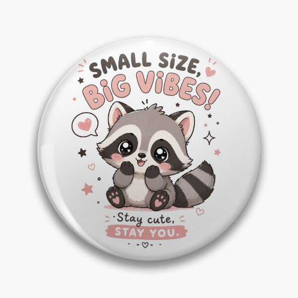 Item preview, raccoon small size big vibes designed and sold by maguisvoid.
