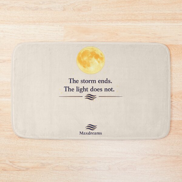 Item preview, The storm ends. The light does not. designed and sold by MaxDreamsArt.