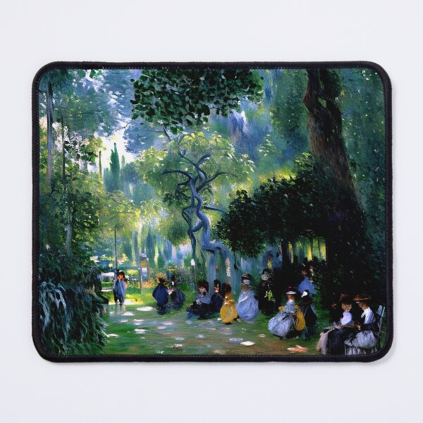 Item preview, Park Monceau: Impression of Parisian Elegance, Blossoming Gardens (4) designed and sold by artdesignsnow.
