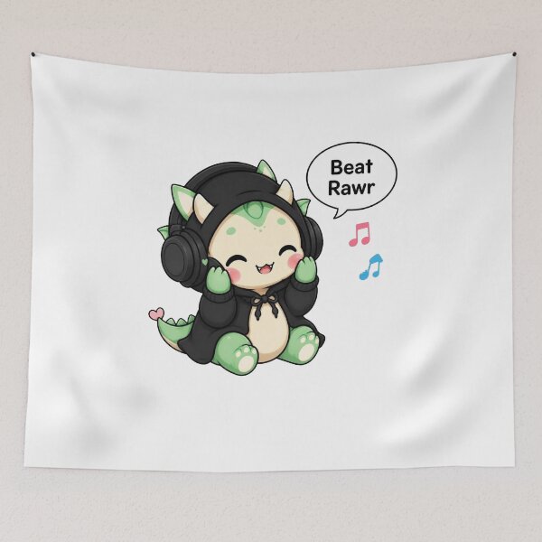Item preview, Tiny Dragon Music designed and sold by Icareis-Studios.