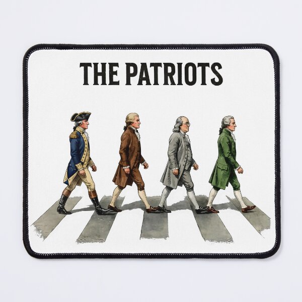 Item preview, The Patriots Founding Fathers Crossing Road designed and sold by Serdinas.