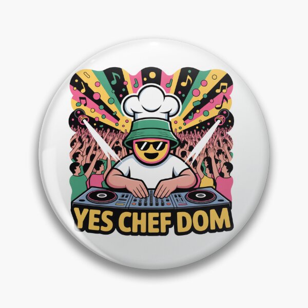 Item preview, Yes Chef Dom House Music Festival Art designed and sold by LukaRealm.
