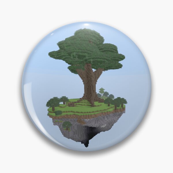 Item preview, Fantasy Minecraft / Minetest landscape - floating island and giant tree designed and sold by DrFrankenstone.