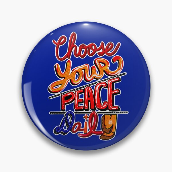 Item preview, Choose Your Peace Daily Motivational Typography designed and sold by Ledocover.