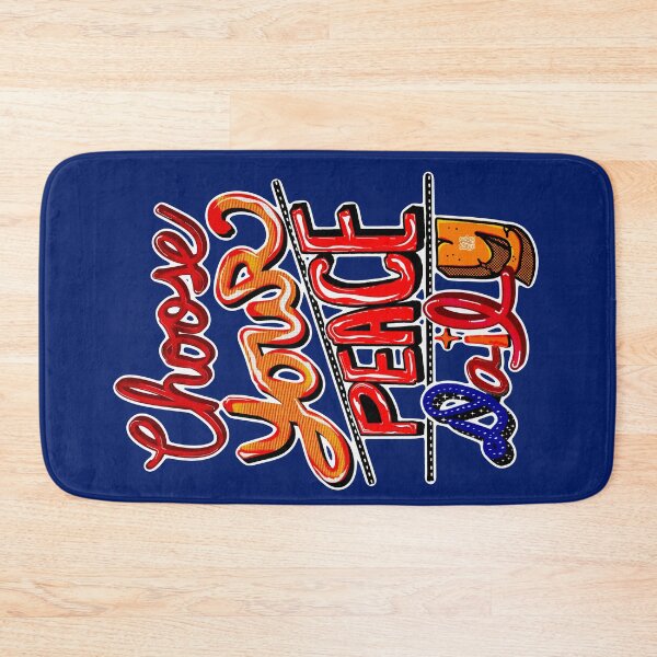 Item preview, Choose Your Peace Daily Motivational Typography designed and sold by Ledocover.