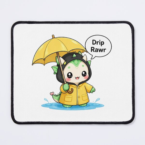 Item preview, Tiny Dragon Raining designed and sold by Icareis-Studios.