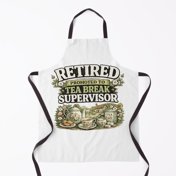Item preview, Retired Retirement gift Tea Break Supervisor designed and sold by CozyRetirementGifts.